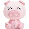 ONLI LUMETTO PIGGY LED COL.ROSA, 074/LR