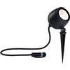 Paulmann 94775 Plug & Shine Faretto LED da giardino Kikolo IP65 7,2W 460lm dimmerabile 261mm antracite plastica/alluminio 3000K
