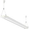 MAUL Lampada da Soffitto e Sospensione MAULeco, 420 LED, Metallo, Bianco