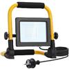 VoltShine Faretto LED portatile 20 W 1850 lm 6500 K IP65, ideale per illuminazione esterna, eventi e progetti fai da te.