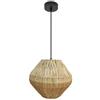 Zarivy Ciondolo Nael 1xe27 in elegante combinazione nero/naturale. Dimensioni perfette di 30 x 30 cm, ideale per aggiungere un tocco vegetale marino al tuo arredamento. Trasforma il tuo spazio!