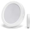VoltShine Downlight LED E6 rotondo da 18 W emette una luce bianca brillante ed efficiente, ideale per ambienti moderni e ben illuminati. Perfetto per qualsiasi spazio che necessita di una buona