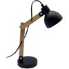 Zarivy Flexo Blai 1xe14 in elegante nero e faggio, ideale per i tuoi spazi. Le sue dimensioni di 35x12x22 cm e il design articolabile lo rendono perfetto per illuminare qualsiasi angolo.