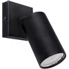 WatioWave Applique PARED GU10 35 W IP20 Ø75 NERO