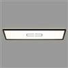 Briloner Leuchten - Plafoniera a LED con effetto retroilluminazione, 22 Watt, 2.700 lumen, 4.000 Kelvin, 580 x 200 x 29 mm (L x P x A) 3394-015