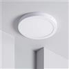 Eurekaled Plafoniera LED rotonda 24W Luce naturale - Alta luminosità - D300x40mm - Lampada da Soffitto per Soggiorno, cucina, corridoio, bagno e balcone - IP20