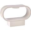 F BRIGHT Fbright - Applique a LED, colore: bianco