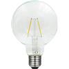 Laes 983971 Lampadina Globe Filamento LED E27, 2 W, 95 x 139 mm