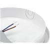 WatioWave Applique LED rotondo con sensore 20 W 4000 K 1900 lm IP54