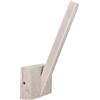 Homemania 2438132 Lampada a Parete Linus Applique, Rovere in Legno, 15 x d15.5 x h37.5 cm