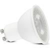 WatioWave Faretto da incasso in plastica GU10 7.5W, chip 3000K, angolo di 38°. Ideale per l'illuminazione calda ed efficiente negli spazi interni.