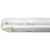 Brightium Display IP65 per due tubi trifase da 18 W e 60 cm. Ideale per ambienti umidi ed esterni, garantendo durata e alta efficienza luminosa. Una scelta perfetta!