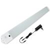 REV AngleLight Lampada da Incasso a LED, Estensibile, dimmerabile, 55 cm, 10 W, Argento