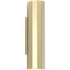 Astro Hashira 300, lampada da parete per interni in oro opaco, progettata in Gran Bretagna, LED dimmerabile GU10, compatibile con Smart Bulb - 1442006