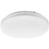 Eglo Frania Plafoniera a LED, 1 Lampada, Acciaio/Plastica, Diametro 33 cm, Bianco