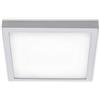BRILONER Leuchten - Plafoniera LED, lampada da soffitto, luce da soffitto 21 watt, 2.000 lumen, 4.000 Kelvin, quadrata, cromo opaco, 300x300x32mm (LxWxH)