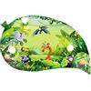 Elobra bambini Lampada fogli Wildnis Giungla con luce notturna a LED da soffitto, cameretta dei bambini, legno, verde, a + +