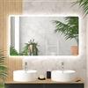 Aurlane Specchio Bagno con illuminazione LED - 120x70cm - GO LED