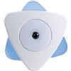 Alecto ANV-20 Lampada notturna LED da presa - luce calda per cameretta, stanza del bambino o corridoio - a risparmio energetico, accensione/spegnimento automatico, lunga durata