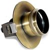 CristalRecord Flet Incasso Vintage E27, Oro Anticato
