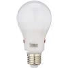 F BRIGHT F-Bright - Lampadina LED standard, con sensore crepuscolare, attacco E27, 12 W, colore bianco, 12,4 x 6,5 cm