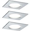 Paulmann 93895 Lampada da Incasso a Soffitto A + + To A, In Alluminio, 6.8 W, In Alluminio Tornito, 7.8 x 78 x 5 cm