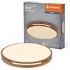 LEDVANCE Lampada da parete/soffitto LED ORBIS Woodburry con decoro legno, 24 W, 1500 lm, 3000 K, diametro 390 mm, bianco caldo amichevole 830, protezione IP20, viti di montaggio e tasselli inclusi