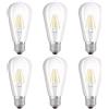 Osram Lampadine Led Retrofit Filament Edison E27 Bli, Vetro, Chiara, 40 W