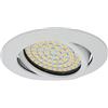 ROLUX DF 9243 - 2 WS WW a +, lampada da incasso LED, 4 W, Bianco, 83 X 23 mm