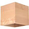 SOLLUX lighting Lampada da Parete, Marrone
