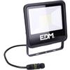Zarivy Proiettore LED 50 W, con 4000 lm di potenza e 6400 K di luce fredda. Dimensioni: 19,2 x 17,5 x 2,9 cm. Ideale per illuminare spazi spaziosi con efficienza e stile. Black Series.
