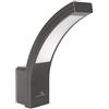 Maclean MCE343 Lampada da Facciata LED Esterno Elegante Risparmio Energetico Resistente Condizioni Atmosferiche IP54 4000 K Bianco Naturale (Grigio)