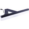 Voltman Applique a specchio - Collezione Gamma - speciale bagno - 32 cm - cromo - 7 Watt - 560 LM - 4000 K - IP44, Nero, 78 cm
