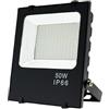 VoltShine Proiettore LED SMD Pro 50 W, con efficienza di 110 Lm/W e 4500 K. Ideale per illuminare interni ed esterni in modo sostenibile e di alta qualità. Scelta perfetta per i tuoi spazi.