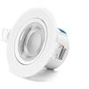 VoltShine Downlight LED rotondo regolabile da 5 W, ideale per creare ambienti personalizzati. Offre luce naturale e versatilità nell'illuminazione degli spazi, migliorando ogni angolo.