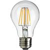 Homemania Lampadina Ball, Per Lampada, Lampadario, Sfera, Globo, Bulbo, Trasparente in Vetro, 6 x 6 x 10.5 cm