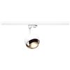 SLV faretto sistema trifase LIGHT EYE 150 / faretto, spot LED, faretto a plafone, sistema a binari, illuminazione di interni / GU10 75W bianco