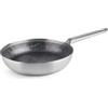 IBILI - Padella a 5 strati Pro Hybrid Tech da 24 cm, 5 strati, in acciaio inox, adatta per induzione, antiaderente senza PFAS