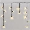 EMOS Connect System - Catena luminosa professionale con 50 LED, 3 m (senza cavo di collegamento e adattatore), IP44 per interni ed esterni, bianco caldo, nero, effetti di luce