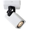 Lucide roax - FARETTO DA SOFFITTO - LED dim. - GU10 - 2 X 5 W 3000 K - Bianco, Metallo, bianco, GU10 5 wattsW 230 voltsV