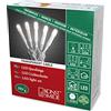Konstsmide 6340 - 123/Micro LED catena luminosa, modello satinato/per interni (IP20)/10 diodi bianco caldo/24 V Trasformatore da interno/cavo trasparente