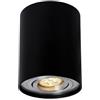 WatioWave Applique soffitto rotondo GU10 10 W nero