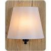 Lucide Idaho della lampada da parete di legno chiaro, E14, 15 W, Luce Di Wood, 12.5 x 12.5 x 25 cm