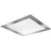 ATMOSS Downlight Elyos Quadr. Piano 18 W Alum Brushed 4200 K marca atmosSS