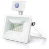 Blendend Proiettore LED slim con sensore bianco 30W (Die-Casting)