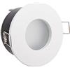 Xanlite SP50RIP65BCW - Faretto LED da incasso, GU10, 50 W, 4000 K, rotondo, IP65-SP50RIP65BCW