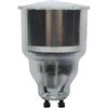 Laes 960327 Lampadina dicroica a risparmio energetico GU10, 11 W, Bianco, 50 x 76 mm