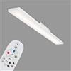 BRILONER Leuchten 7349-316 Pannello, Lampada a soffitto a LED dimmerabile, senza Cornice, Controllo della Temperatura di Colore, RGB, incl. Telecomando, 24 Watt, 2.900 Lum, Bianco