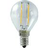CristalRecord Mo@8LED 50+633-14-270 - Lampadina sferica, filamento LED decorativo, 3,5 W, luce calda, 2700° K, filetto E14