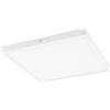 Eglo LED Lampada da soffitto Fueva 1, lampada a soffitto a 1 fiamma, materiale: alluminio, plastica, colore: bianco, dimensioni: 40x40 cm, luce neutra